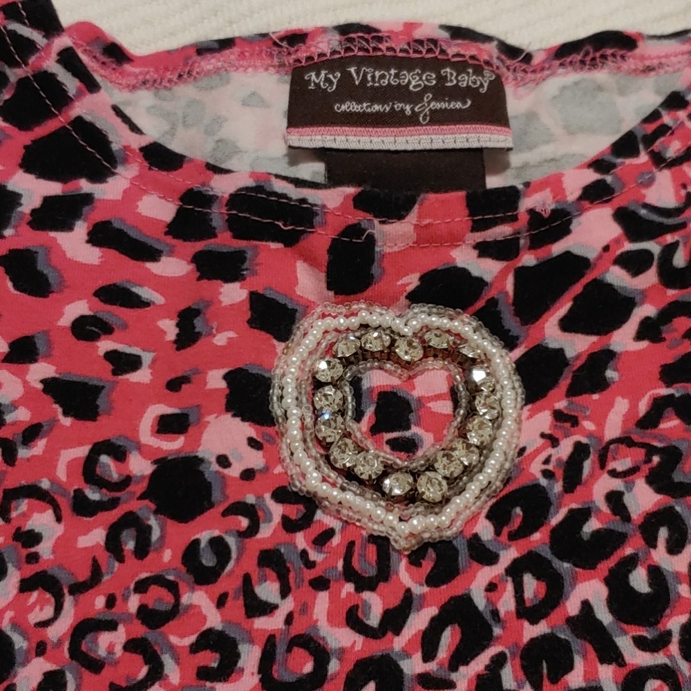 My Vintage Baby animal print dress tunic